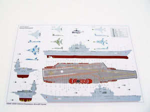 Trumpeter 05606 URSS Porte-avions Amiral Kouznetsov 1/350 – image 14