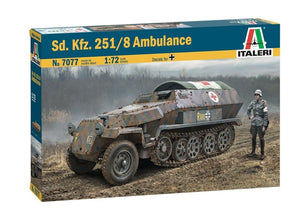 Italeri 7077 Sd.Kfz. 251/8 AMBULANCES 1/72 – immagine 2