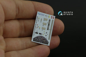 Quinta Studio QD48125 Bf108 3D-Printed &amp;amp; coloured Interior on decal paper (Eduard) 1/48 – zdjęcie 10