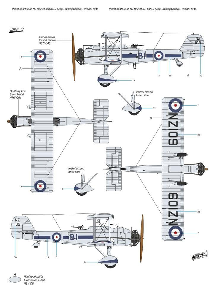 Maquette Special Hobby 72400 Vickers Vildebeest Mk. III au 1/72 – Bild 3
