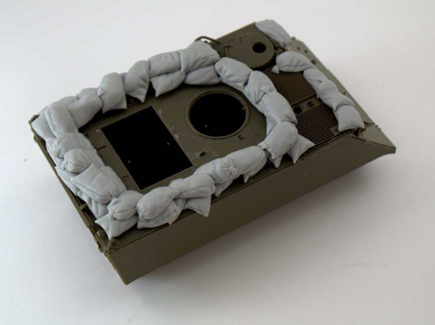 Panzer Art RE35-595 Blindage sable pour M113 APC (Guerre du Vietnam) 1/35 – image 2
