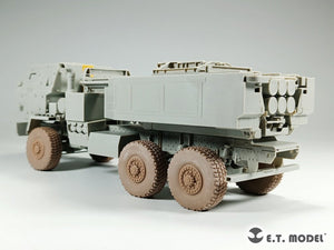 ET Model P35-127 Système de roquettes d&amp;#39;artillerie à haute mobilité américain M142 (HIMARS) Roues affaissées pour maquette Trumpeter 1/35 – image 5