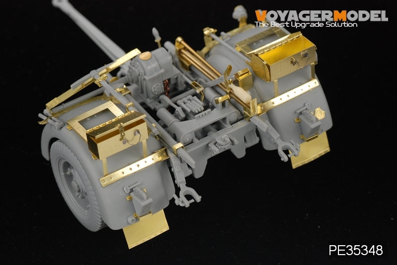 Maquette Voyager PE35348, char allemand PaK 43/3 L/71 de la Seconde Guerre mondiale avec boîte à outils, pour DRAGON 6522 au 1/35 – Bild 10