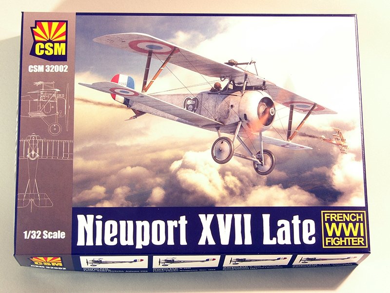 Maquette Cooper State Models 32-002 Nieuport XVII Fin 1/32