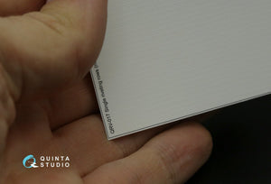 Quinta Studio QRV-017 Single riveting rows (rivet size 0.20 mm, gap 0.8 mm, suits 1/32 scale), White color, total length 5.8 m/19 ft – image 6