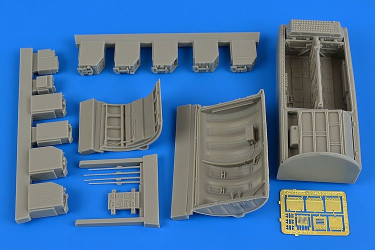 Aires 2208 F-104G/S Starfighter, soute à munitions et électronique, échelle 1/32, ITALERI