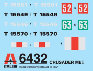 Italeri 6432 Crusader Mk.I (1/35)  – immagine 2