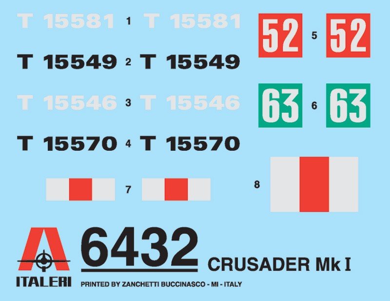 Italeri 6432 Crusader Mk.I (1/35)  – immagine 2