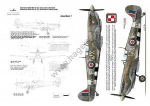 Kagero 7029 Supermarine Spitfire Mk. IX/XVI et autres EN/PL – image 2