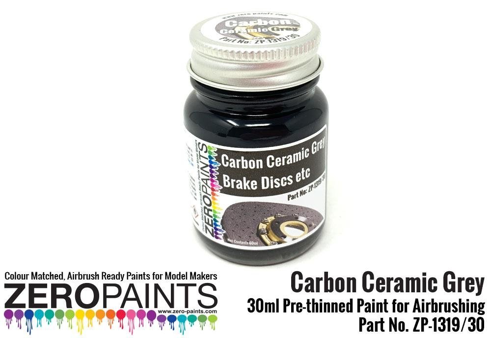 Peinture Zero Paints 1319-30 Gris Carbone Céramique 30 ml