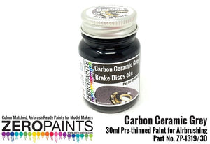 Peinture Zero Paints 1319-30 Gris Carbone Céramique 30 ml