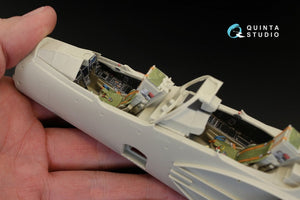 Intérieur imprimé en 3D et coloré sur papier décalcomanie pour le kit Kitty Hawk (QD32014 de Quinta Studio, pour le Mirage 2000B-5 (2000-5BGM Mk2)) à l&amp;#39;échelle 1/32 – immagine 8