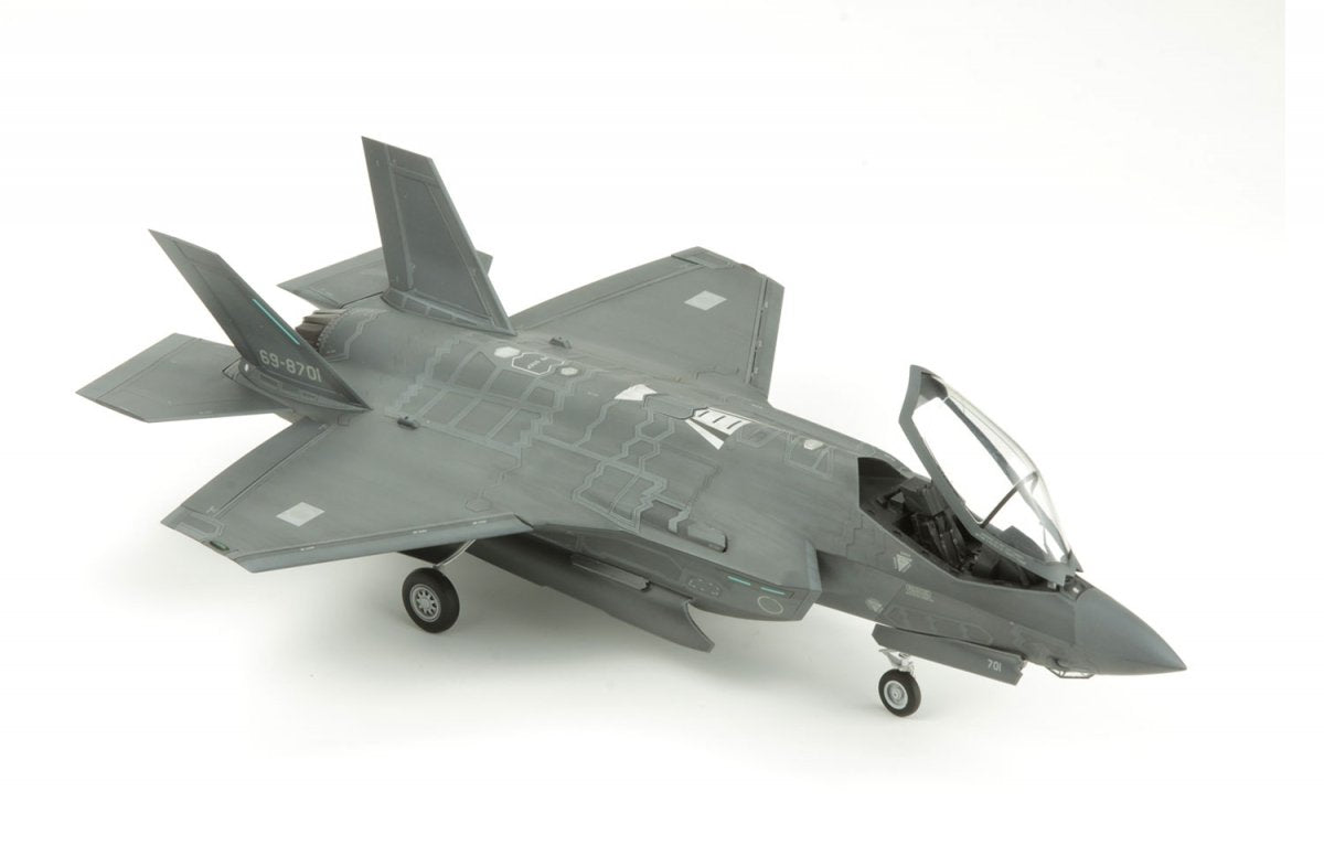 Meng LS-008 F-35A Lightning II Lockheed Martin Fighter JASDF 1/48  – immagine 4