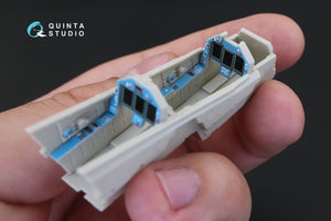 Intérieur coloré imprimé en 3D sur papier décalcomanie pour le Yak-130 de Quinta Studio QD48157 (pour kit KittyHawk) à l&amp;#39;échelle 1/48 – Bild 10