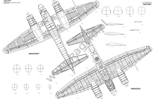 Kagero 7078 Junkers Ju 88c EN/PL – immagine 4