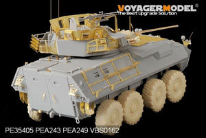 Maquette Voyager PE35405 LAV-A2 USMC moderne de base pour TRUMPETER 01521 1/35 – immagine 8