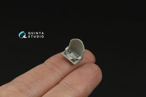 Quinta Studio QR+48120 Pre-war/early WWII US fighter seat belts (with metal buckles) (All kits) 1/48