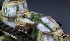 Maquette Meng Models TS-008 Char léger français FT-17 (tourelle moulée) (1/35) – image 4