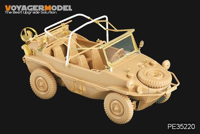 Maquette Voyager PE35220 Schwimmwagan allemand type 166 de la Seconde Guerre mondiale pour TAMIYA 35224 1/35 – Bild 6
