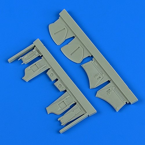 Quickboost QB48889 Cache-train d&amp;#39;atterrissage Hawker Hunter Airfix 1/48