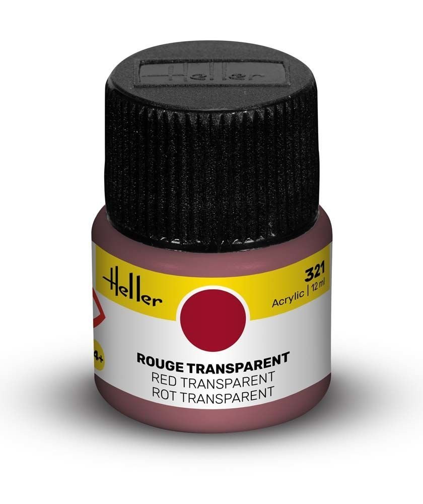 Heller 9321 321 Rouge Transparent 12ml