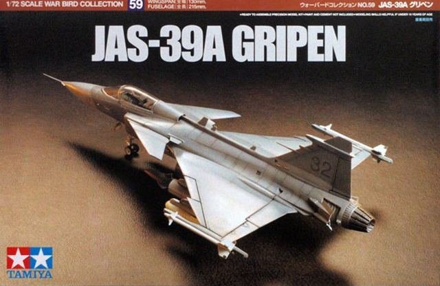 Tamiya 60759 JAS-39A Gripen (1/72)