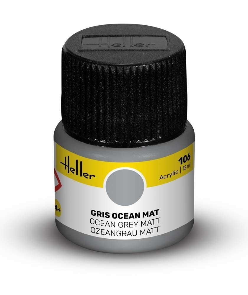 Heller 9106 106 Gris Océan - Mat 12 ml