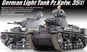 Maquette Academy 13280 Char léger allemand Pz.Kpfw. 35(t) (1/35) – immagine 2