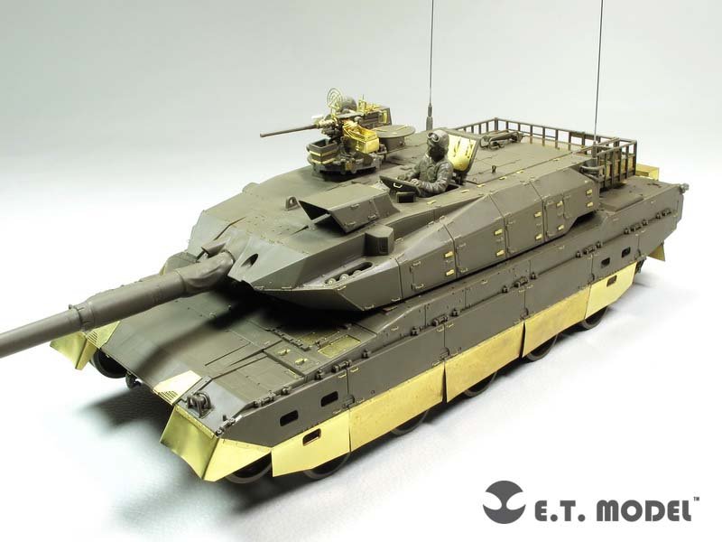 E.T. Model E35-204 JGSDF TYPE 10 Tank (For TAMIYA 35329) 1/35 – zdjęcie 3