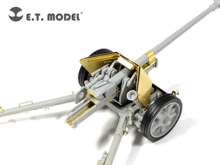 ET Model E35-071 Canon antichar allemand Pak 40 de 7,5 cm (Seconde Guerre mondiale) (Pour kit DRAGON) (1/35) – immagine 4