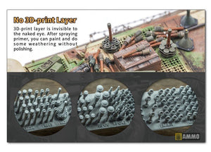 Liang 0420 Grenade allemande imprimée en 3D Seconde Guerre mondiale x 46 1/35 – image 2
