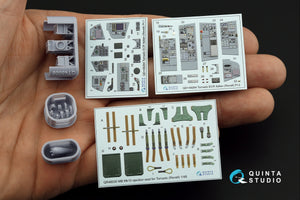 Quinta Studio QD+48264 Tornado ECR Italien Intérieur imprimé en 3D et coloré sur papier décalcomanie (Revell) (avec pièces en résine imprimées en 3D) 1/48 – image 8