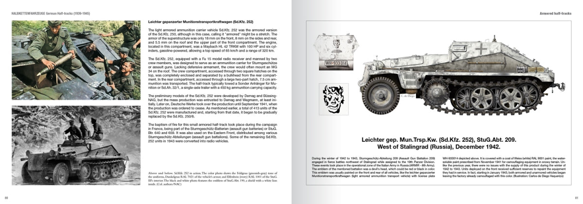 Abteilung 502 ABT758 HALBKETTENFAHRZEUGE – DEMI-CIRCUITS ALLEMAND (1939-1945) – ANGLAIS – image 5