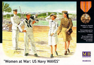 Master Box 3556 Femmes en guerre - US Navy Waves (1/35)