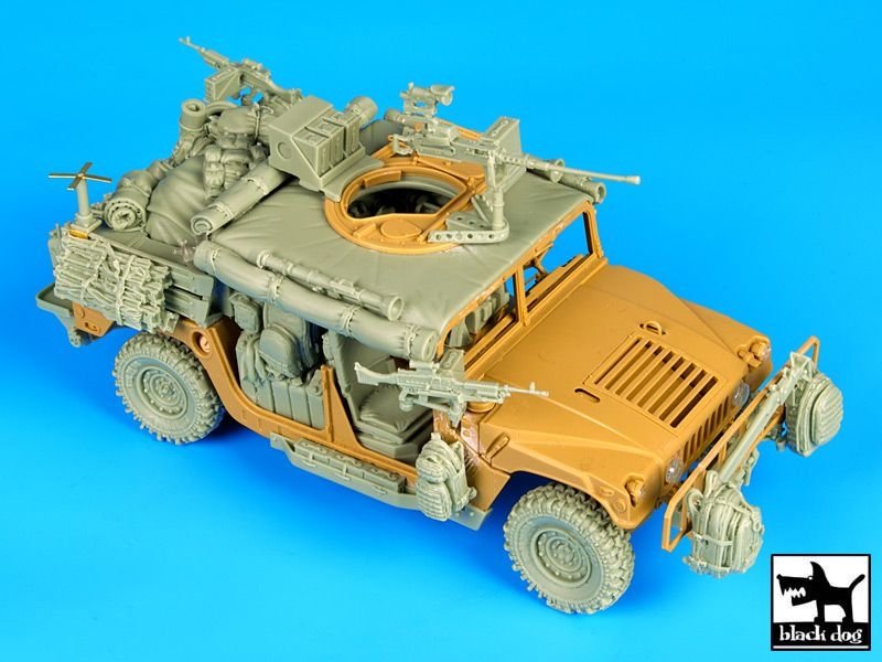 Kit de conversion Black Dog T35076 HUMVEE Forces spéciales 1/35 – image 5