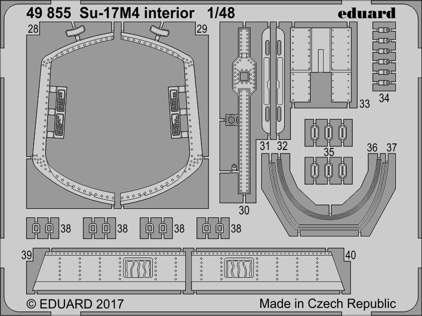 Intérieur du Su-17M4 Eduard 49855 HOBBY BOSS 1/48 – Bild 2