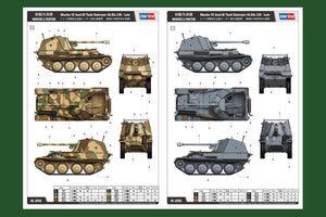 Hobby Boss 80168 Marder III Ausf.M chasseur de chars Sd.Kfz.138 fin 1/35 – Bild 2