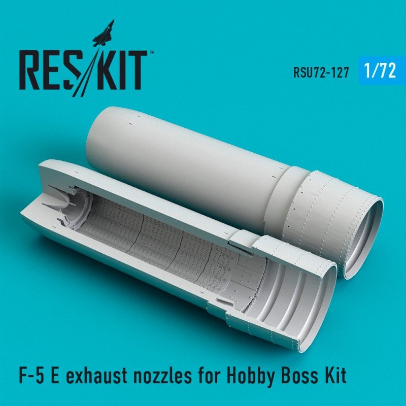 RESKIT RSU72-0127 Buses d'échappement F-5 E pour maquette Hobby Boss au 1/72
