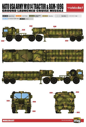 Modelcollect UA72096 Tracteur OTAN M1014 MAN et missile de croisière terrestre BGM-109G (1/72) – image 5