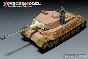 Maquette Voyager PE35932 Panzerkampfwagen VI allemand de la Seconde Guerre mondiale (P) pour AMUSING 35A023 1/35 – image 2