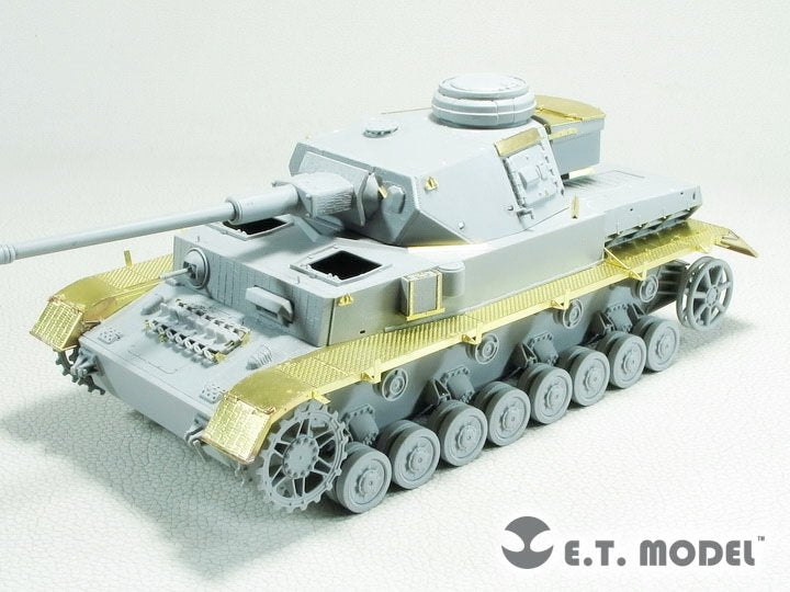 ET modèle EA35-126 WWII allemand Pz.Kpfw.IV Ausf.H Fender (production moyenne) pour DRAGON 1/35