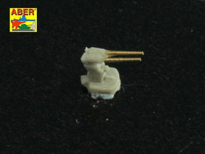 Aber 1/700L-40 Ensemble de 16 canons Flak 42 de 3,7 cm pour navires de guerre allemands 1/700 – image 3