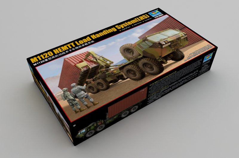 Système de manutention de charge Trumpeter 01053 M1120 HEMTT (côté gauche) 1/35 – image 2