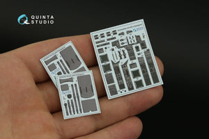 Intérieur imprimé en 3D et coloré sur papier décalcomanie Quinta Studio QD48362 AH-64D (Hasegawa) 1/48  – Bild 4