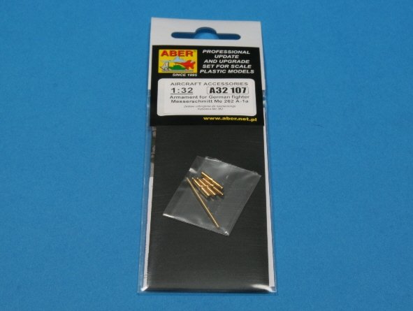 Aber A32107 Armement pour chasseur allemand Me 262 A-1a (1/32) – Bild 5