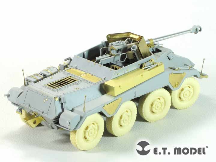 ET Model E35-243 WWII German Sd.Kfz.234/4 PANZERSPAHWAGEN (Pour kit DRAGON) (1/35) – immagine 5
