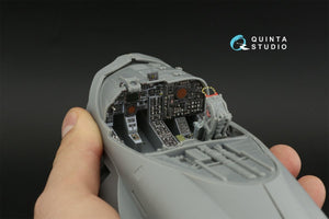 Intérieur imprimé en 3D et coloré sur papier décalcomanie Quinta Studio QD32108 A-6A Intruder (Trumpeter) 1/32 – Bild 2