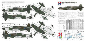 Hobby 2000 72060 Dornier Do 335 A-1 Pfeil ( DRAGON+ CARTOGRAF + MASKI ) 1/72 – zdjęcie 2