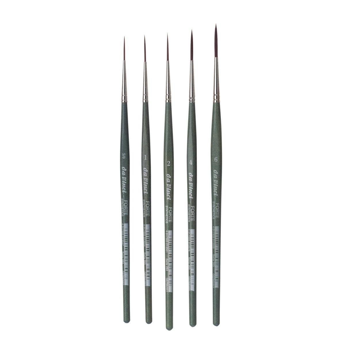 Pinceau rond synthétique da Vinci 263-5/0 Forte, taille 5/0 – Bild 2