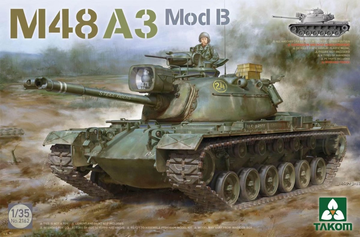 Takom 2162 M48A3 Mod B 1/35 